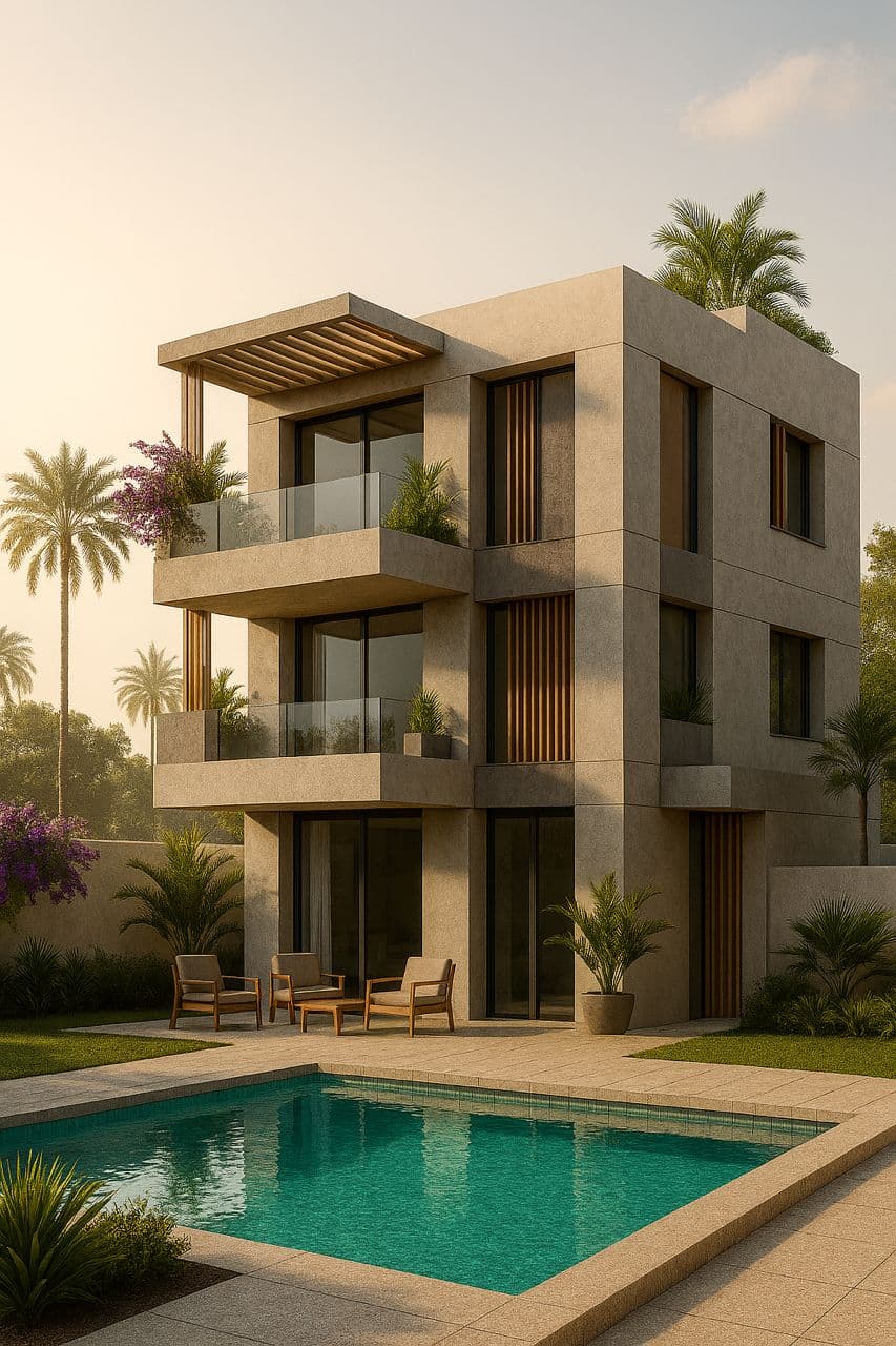 Villa contemporaine